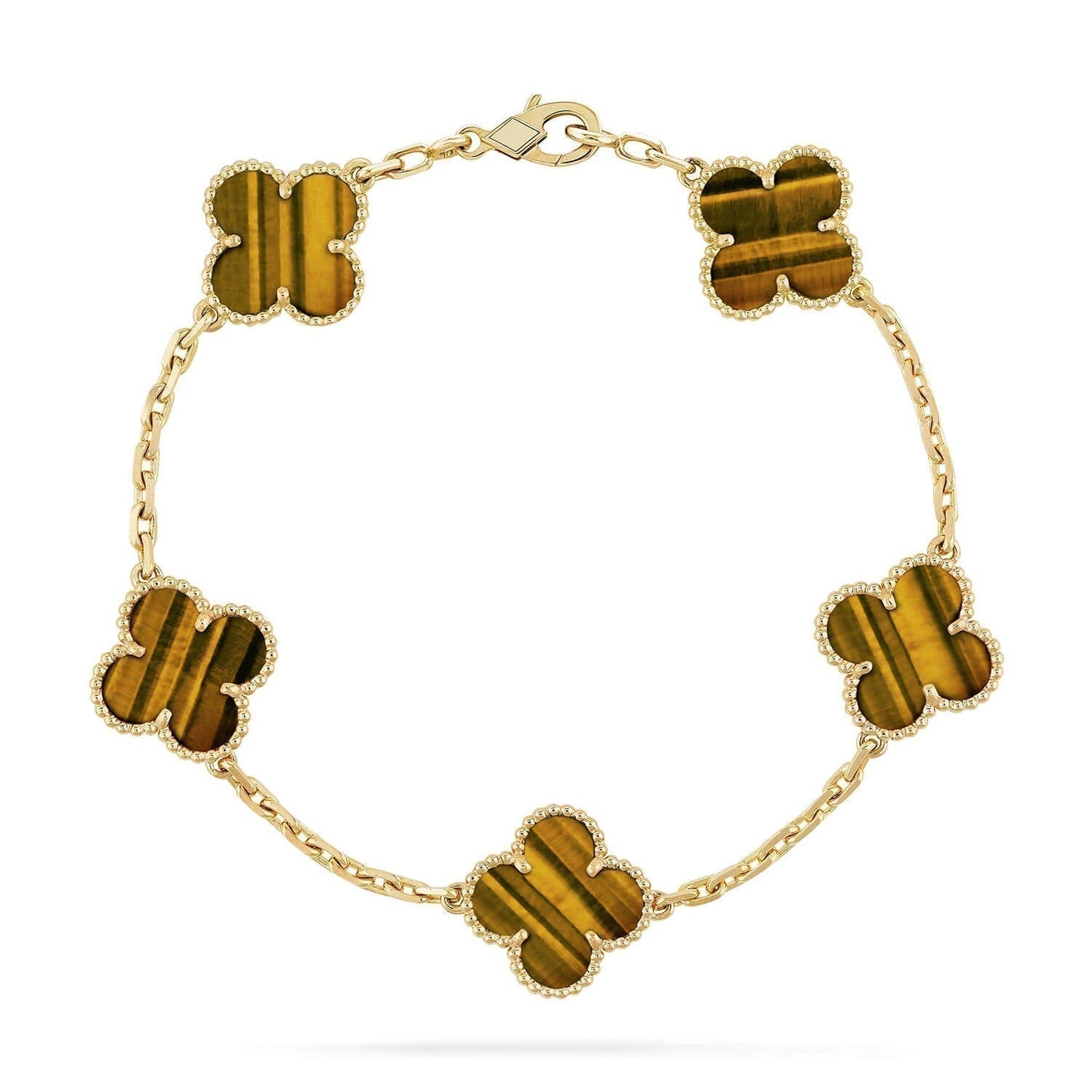 [ECHO]CLOVER 5 MOTIVE TIGERAUGEN-ARMBAND 