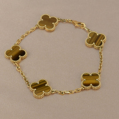 [ECHO]CLOVER 5 MOTIVE TIGERAUGEN-ARMBAND 